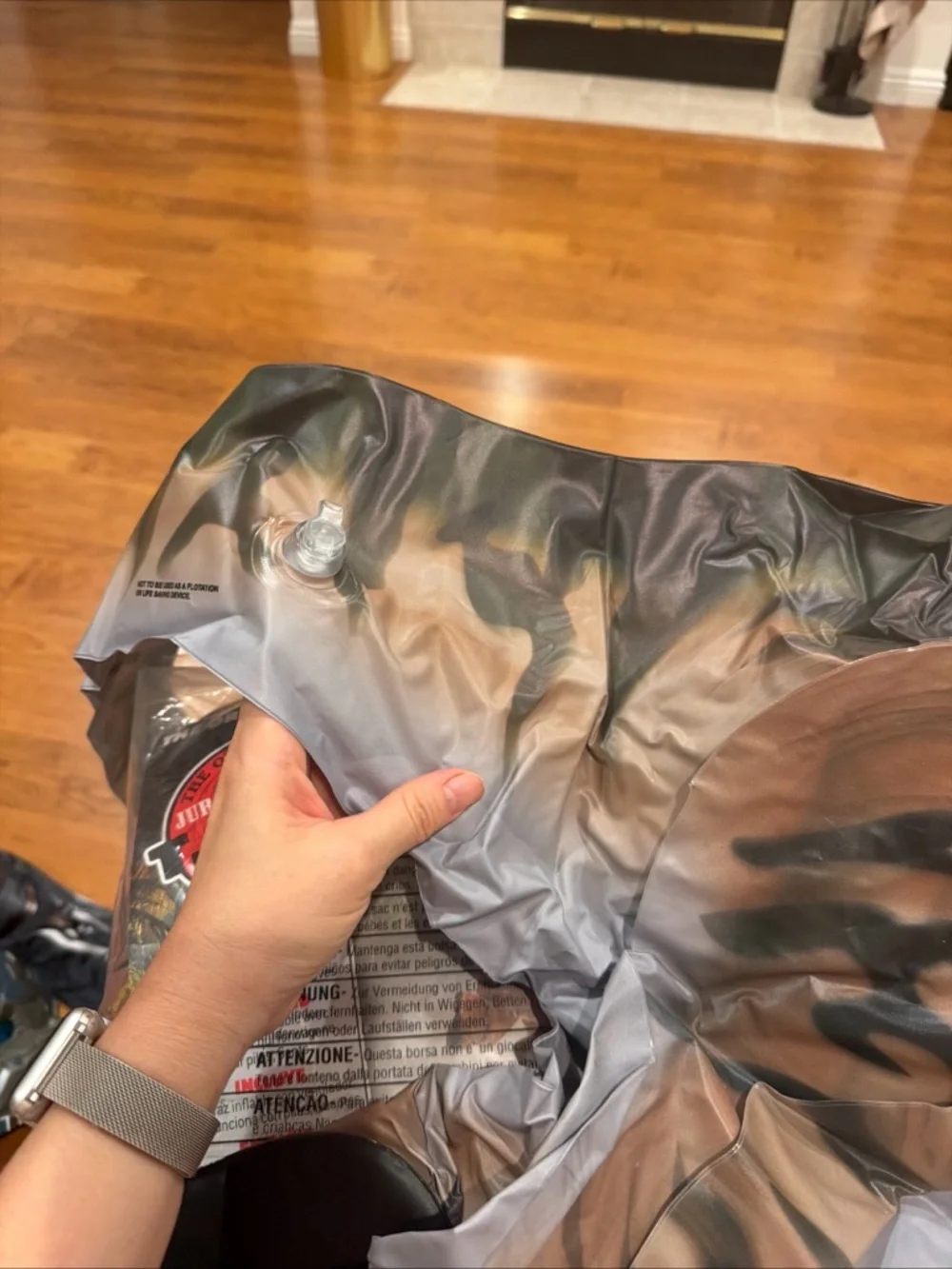 Inflatable T-Rex Costume - Orange